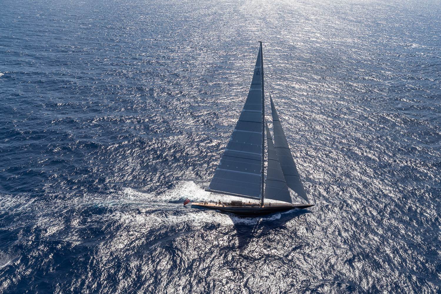 J Class sailing yacht Rainbow for charter with YPI